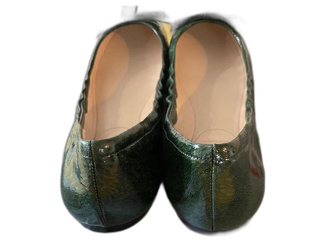 Prada Ballerinas Dunkelgrün - Ansicht 3