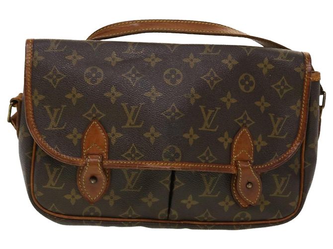 LOUIS VUITTON Borsa a tracolla Gibeciere MM con monogramma M42247 LV Auth em4560 - vista 13