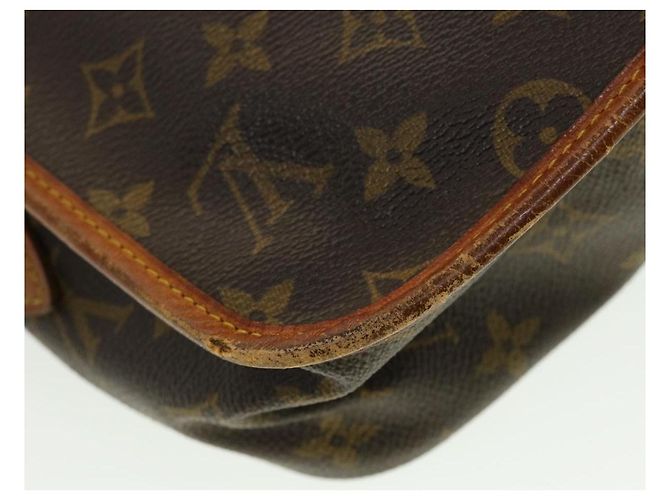LOUIS VUITTON Borsa a tracolla Gibeciere MM con monogramma M42247 LV Auth em4560 - vista 18
