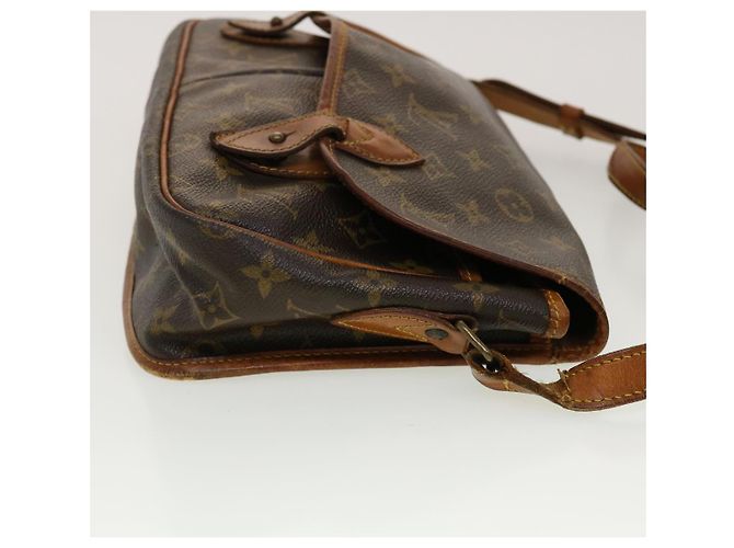 LOUIS VUITTON Borsa a tracolla Gibeciere MM con monogramma M42247 LV Auth em4560 - vista 4