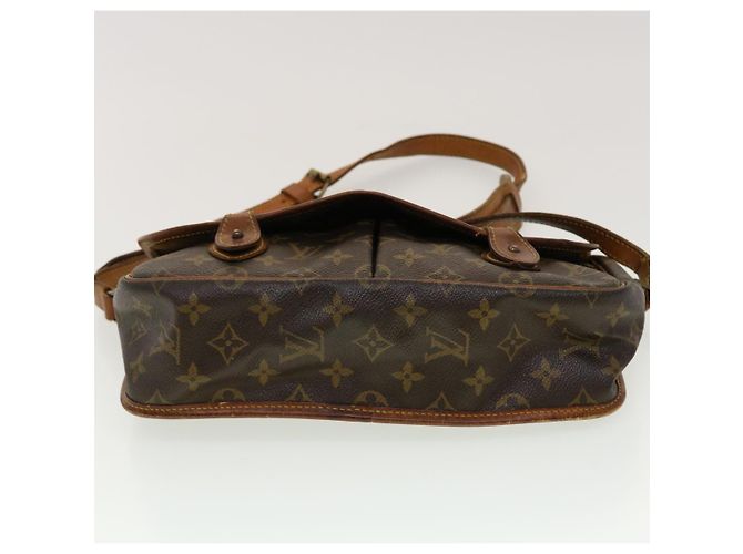 LOUIS VUITTON Borsa a tracolla Gibeciere MM con monogramma M42247 LV Auth em4560 - vista 5