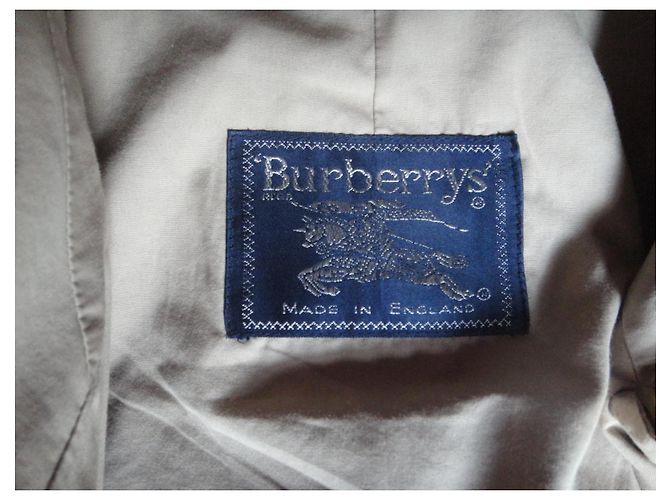 impermeabile Burberry vintage t 46 Beige - vista 4