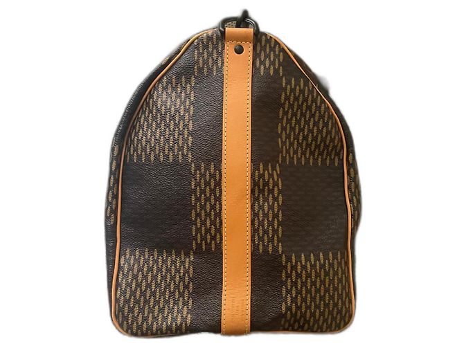 Autre Marque Keepall louis vuitton x nigo Marrone - vista 6