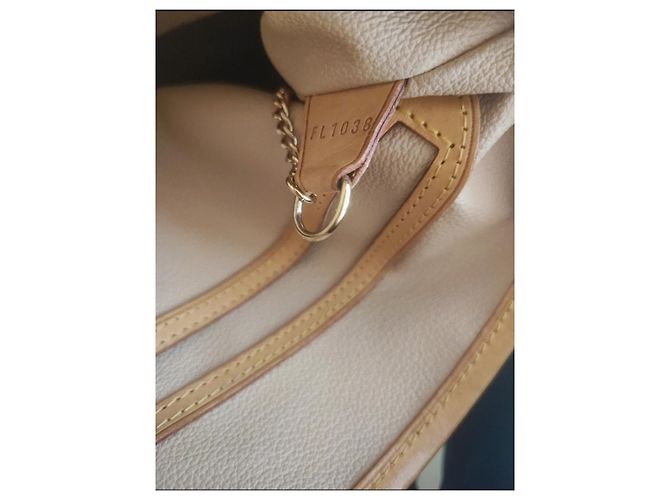 Bucket Borsa a secchiello Louis Vuitton Monogram Marrone Scuro Pelle - vista 4