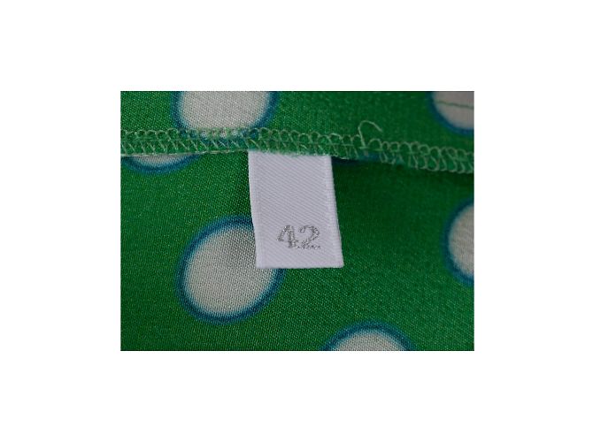 Top de bolinhas Miu Miu Verde - vista 6