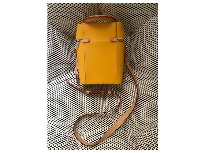 Borsa Saddle Louis Vuitton Gialla in Pelle Giallo - vista 2