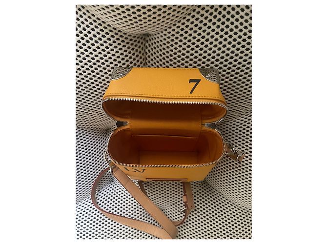 Borsa Saddle Louis Vuitton Gialla in Pelle Giallo - vista 5