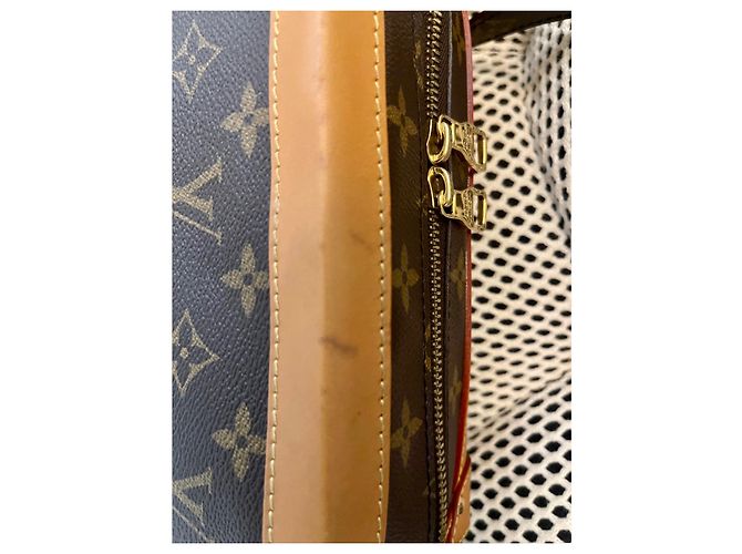 Borsa Louis Vuitton Soft Trunk Marrone in Tela - vista 11