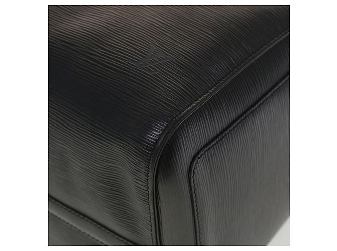 Louis Vuitton Epi Keepall 45 Borsa Boston Noir M42972 LV Aut 45120 Nero - vista 10