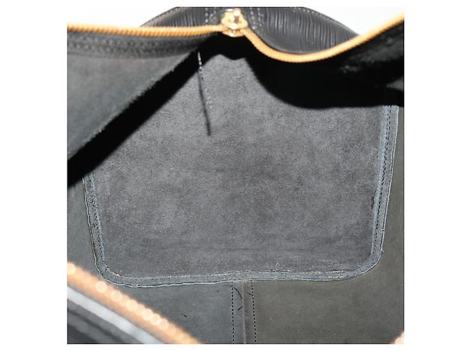 Louis Vuitton Epi Keepall 45 Borsa Boston Noir M42972 LV Aut 45120 Nero - vista 22