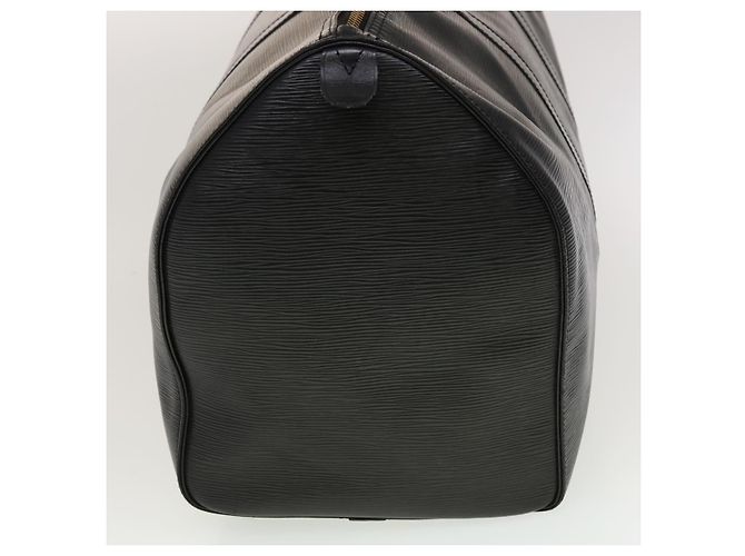 Louis Vuitton Epi Keepall 45 Borsa Boston Noir M42972 LV Aut 45120 Nero - vista 3