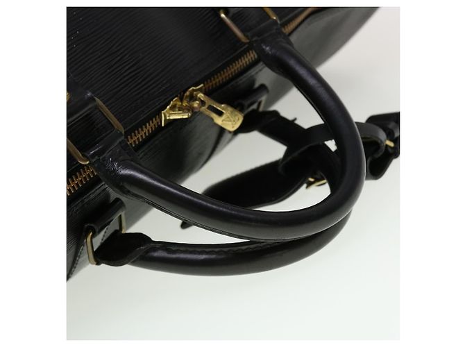 Louis Vuitton Epi Keepall 45 Borsa Boston Noir M42972 LV Aut 45120 Nero - vista 9