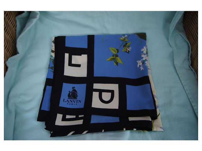 Lanvin Maxi Scarf Polyester Multicolore Multiple colors - view 8