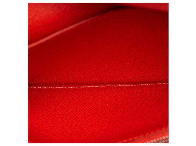 Cartera larga Louis Vuitton Red x Supreme Epi Brazza Roja - vista 6