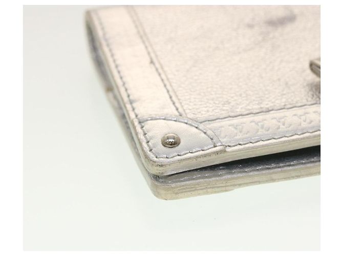 LOUIS VUITTON Agenda Partner Day Planner Copertina Suhari Silver R21032 auth 45096 Argento - vista 15