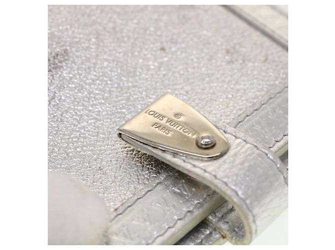LOUIS VUITTON Agenda Partner Day Planner Copertina Suhari Silver R21032 auth 45096 Argento - vista 18