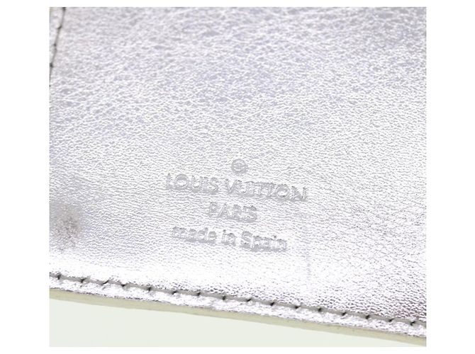 LOUIS VUITTON Agenda Partner Day Planner Copertina Suhari Silver R21032 auth 45096 Argento - vista 19