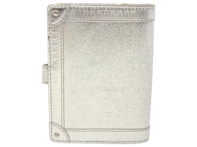 LOUIS VUITTON Agenda Partner Day Planner Copertina Suhari Silver R21032 auth 45096 Argento - vista 2