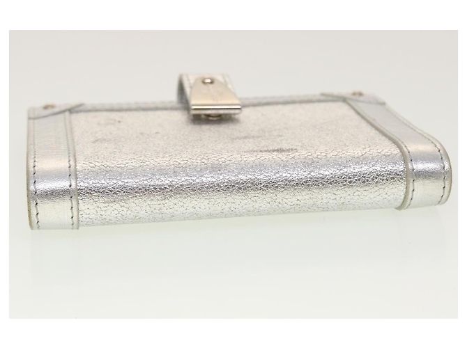 LOUIS VUITTON Agenda Partner Day Planner Copertina Suhari Silver R21032 auth 45096 Argento - vista 5