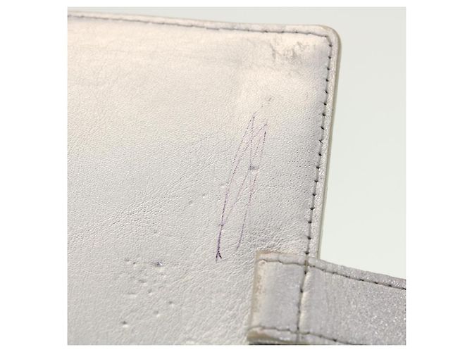 LOUIS VUITTON Agenda Partner Day Planner Copertina Suhari Silver R21032 auth 45096 Argento - vista 8