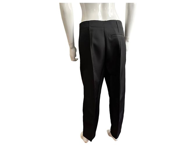 Acne Pantalón negro poli zanahoria - vista 10