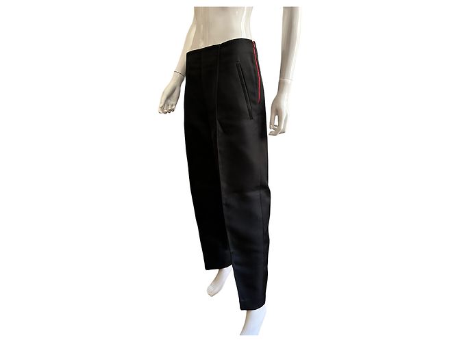 Acne Pantalón negro poli zanahoria - vista 11