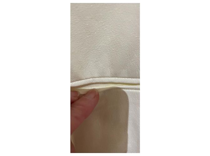 Isabel Marant GIROKIA Kunstlederhose creme - Ansicht 6