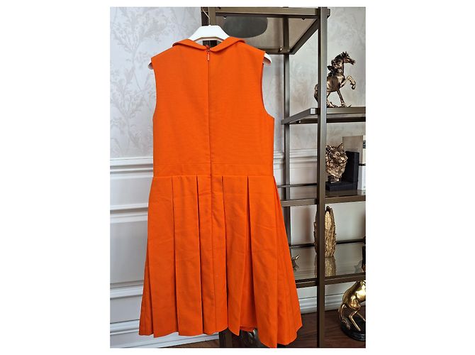 Orangefarbenes Mädchenkleid von Gucci - Ansicht 11