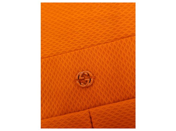 Orangefarbenes Mädchenkleid von Gucci - Ansicht 4