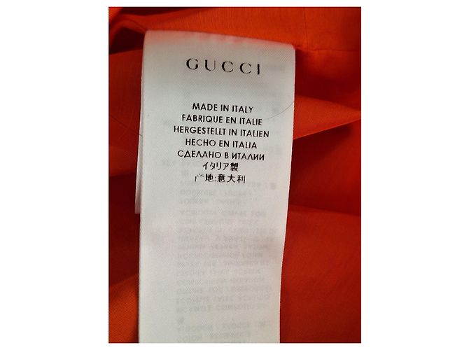 Orangefarbenes Mädchenkleid von Gucci - Ansicht 5