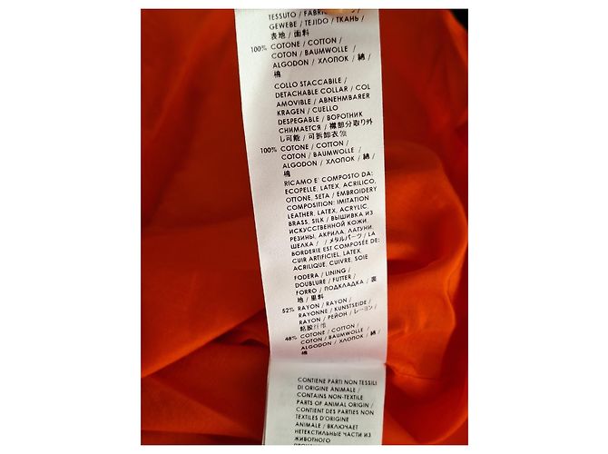 Orangefarbenes Mädchenkleid von Gucci - Ansicht 6