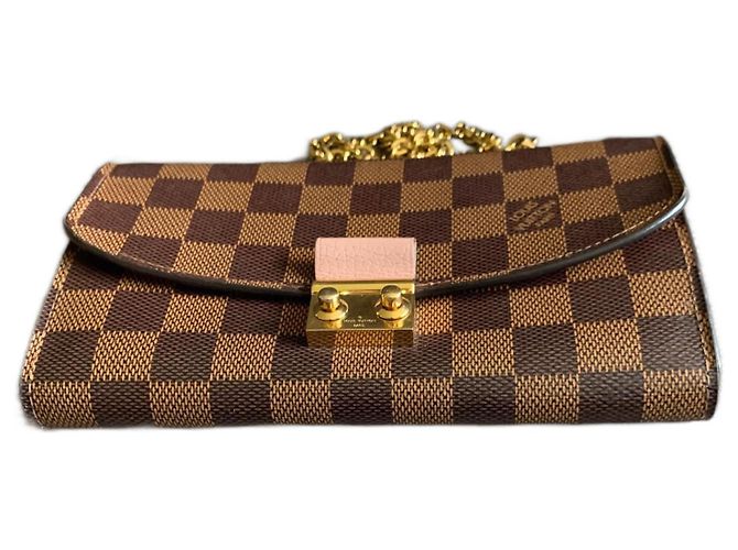 Louis Vuitton Portafoglio Croissete con catena - vista 3