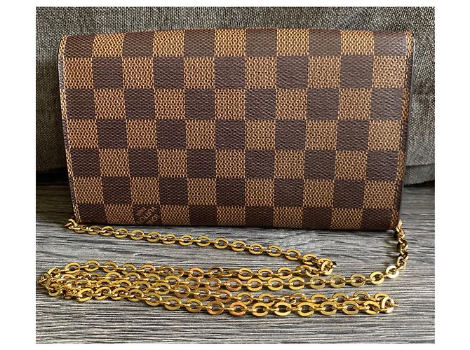 Louis Vuitton Portafoglio Croissete con catena - vista 4