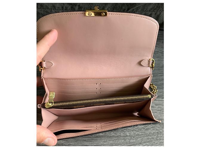 Louis Vuitton Portafoglio Croissete con catena - vista 6