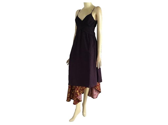 Autre Marque ***Conjunto de túnica de saia feito sob encomenda Vermelho Azul - vista 3