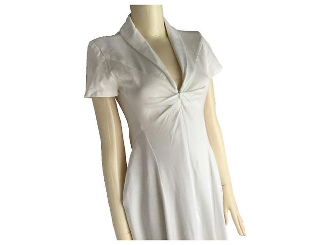 Autre Marque ***Vestido maxi hecho a pedido Blanco - vista 5
