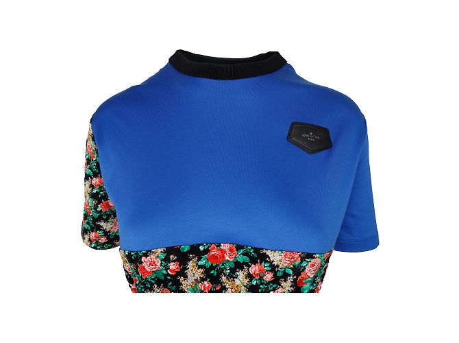 Louis Vuitton Tunikakleid mit Rosendruck Mehrfarben - Ansicht 4