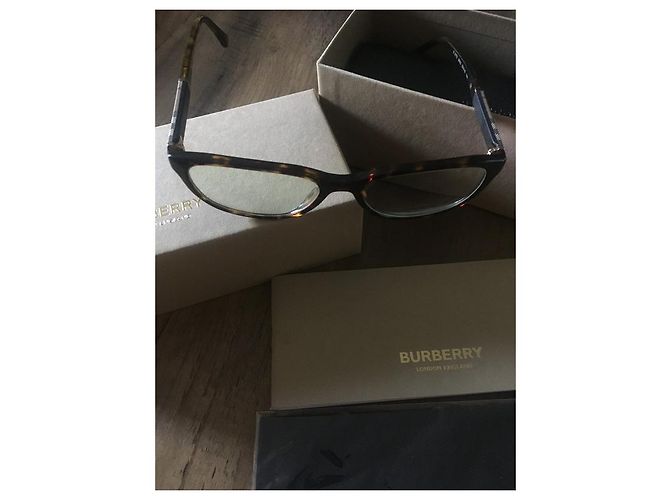 Gafas de sol Burberry Marrón claro Celulosa - vista 10