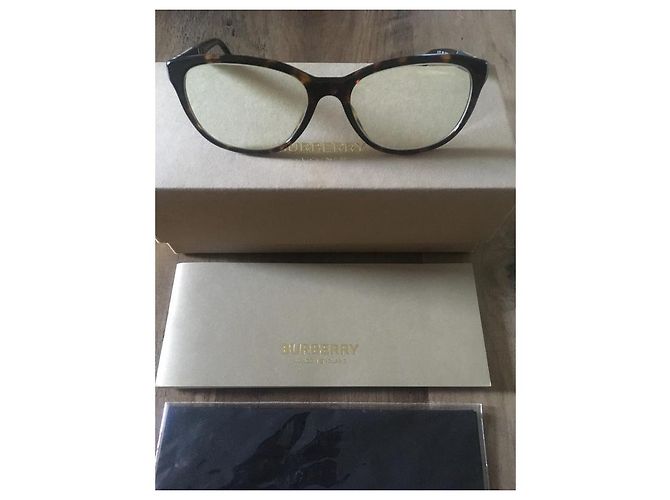 Gafas de sol Burberry Marrón claro Celulosa - vista 11