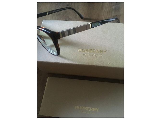 Gafas de sol Burberry Marrón claro Celulosa - vista 12