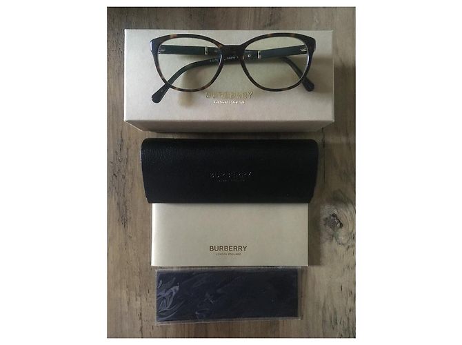 Gafas de sol Burberry Marrón claro Celulosa - vista 3