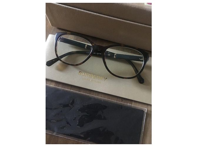 Gafas de sol Burberry Marrón claro Celulosa - vista 4
