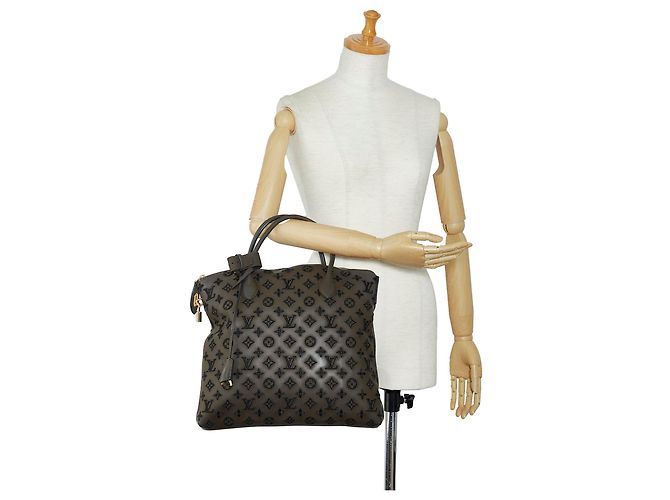Louis Vuitton Monogram Addiction Marrone Lockit Verticale MM - vista 11