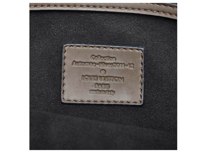 Louis Vuitton Monogram Addiction Marrone Lockit Verticale MM - vista 6
