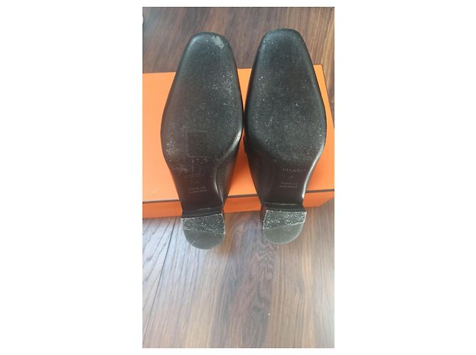 Hermès Vincennes mules size 40 Black - view 11
