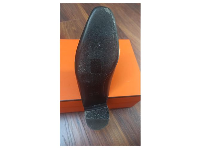 Hermès Vincennes mules size 40 Black - view 12