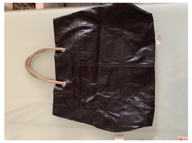 Dolce & Gabbana Borsa Tote Allan Bag in Pelle Nera Nero - vista 5