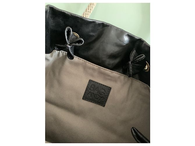 Dolce & Gabbana Borsa Tote Allan Bag in Pelle Nera Nero - vista 6