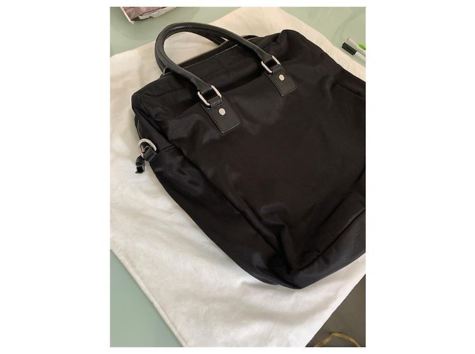 Borsa a mano Dolce & Gabbana Alan Bag in pelle nera Nero - vista 7