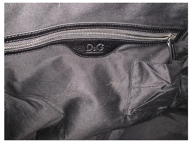 Borsa a mano Dolce & Gabbana Alan Bag in pelle nera Nero - vista 9